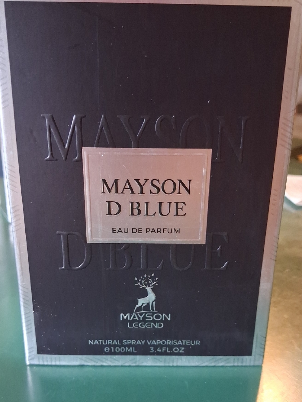 Mayson D Blue Eau de Parfum - For Men - NEW IN BOX